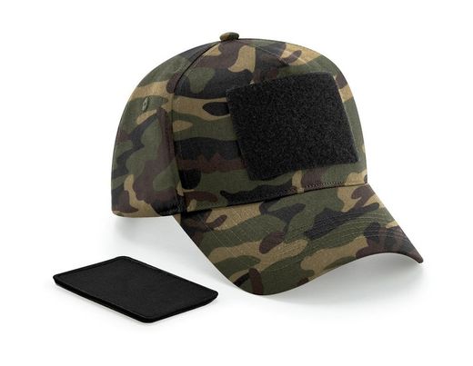 Kappe mit 5 Panels und abnehmbarem Patch