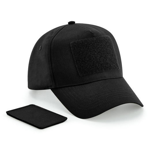 Kappe mit 5 Panels und abnehmbarem Patch