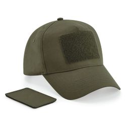 Kappe mit 5 Panels und abnehmbarem Patch