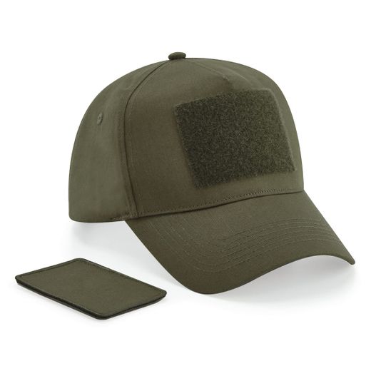 Kappe mit 5 Panels und abnehmbarem Patch