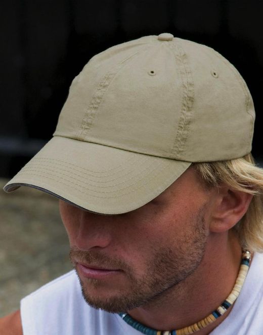 6-Panel-Baumwoll-Twill-Kappe