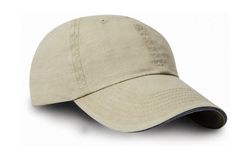 6-Panel-Baumwoll-Twill-Kappe