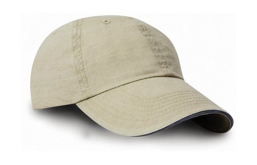 6-Panel-Baumwoll-Twill-Kappe