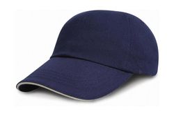 6-Panel-Baumwollkappe aus Twill für Jungen