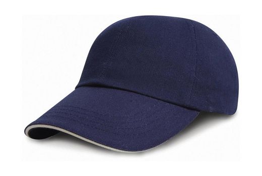 6-Panel-Baumwollkappe aus Twill für Jungen