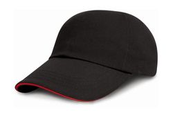 6-Panel-Baumwollkappe aus Twill für Jungen
