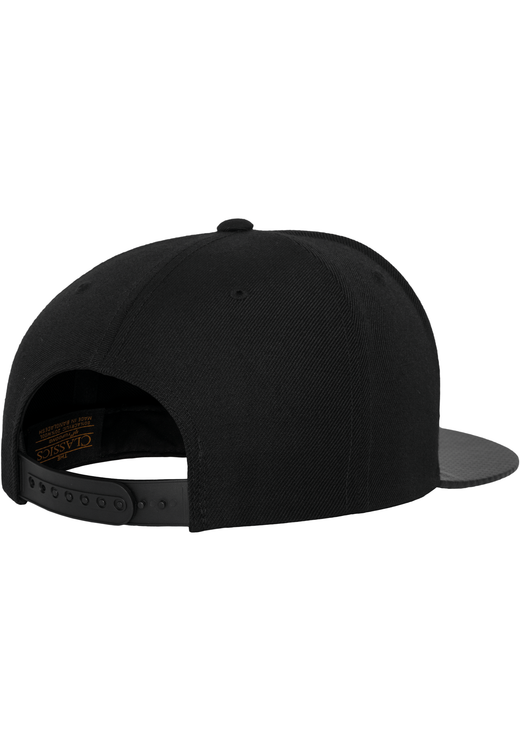 Carbon Snapback Cap