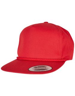 Gorra clásica de golf de popelina