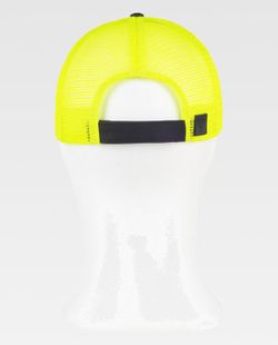 Gorra combinada con rejilla de alta visibilidad