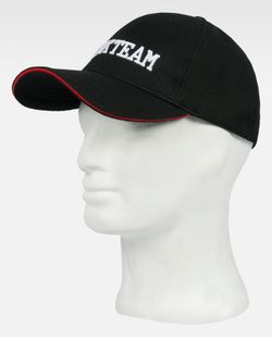 Kappe mit gesticktem dreidimensionalem Logo Vivo elastische Einstellung im Visier Schwarz