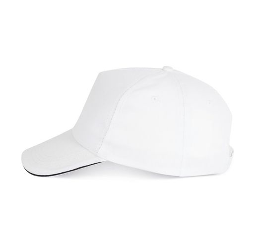 CAPPELLINO CON SANDWICH CONTRASTO - 5 PANNELLI