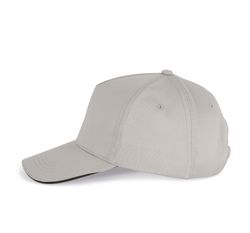 CAPPELLINO CON SANDWICH CONTRASTO - 5 PANNELLI