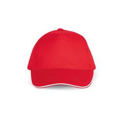 GORRA CON SANDWICH CONTRASTADO 5 PANELES