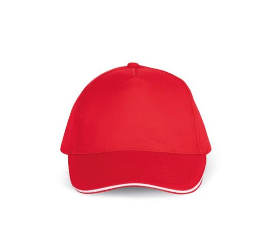 GORRA CON SANDWICH CONTRASTADO 5 PANELES