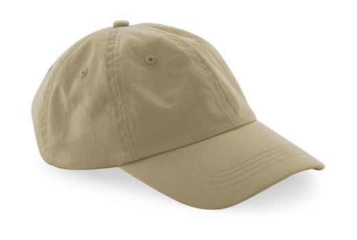 Gorra Dad 6 paneles algodón orgánico