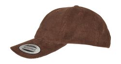 Gorra Dad de perfil bajo y de pana