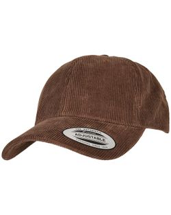 Gorra Dad de perfil bajo y de pana