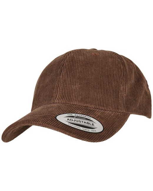Gorra Dad de perfil bajo y de pana