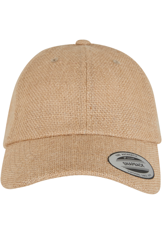 Casquette Dad en jute unisexe