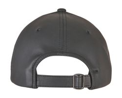 Gorra Dad en forma de Alpha de cuero sintético
