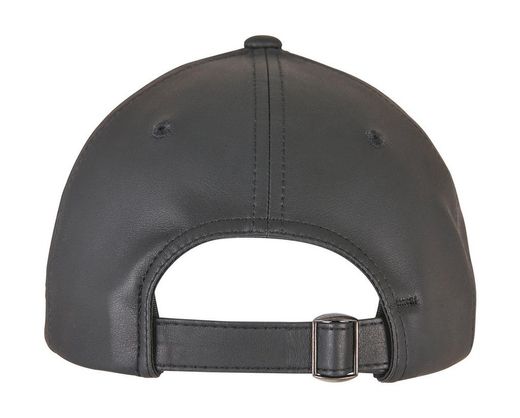 Gorra Dad en forma de Alpha de cuero sintético