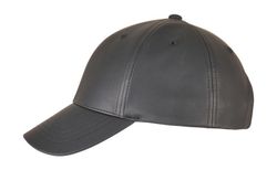 Gorra Dad en forma de Alpha de cuero sintético