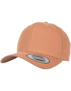 Gorra de 6 paneles con ciierre metálico curvado