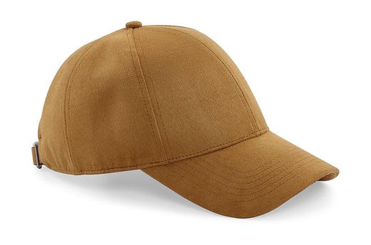 Gorra de 6 paneles (tacto gamuza)