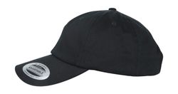 Gorra de algodón orgánico de perfil bajo