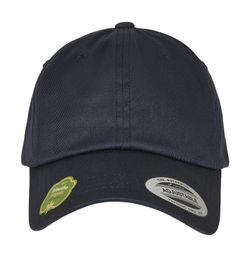 Gorra de algodón orgánico de perfil bajo