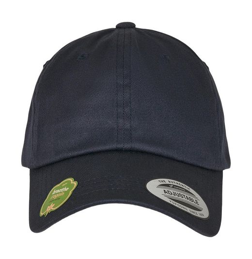 Gorra de algodón orgánico de perfil bajo