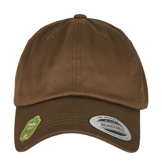 Gorra de algodón orgánico de perfil bajo