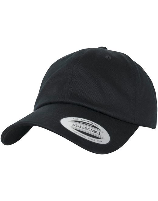 Gorra de algodón orgánico de perfil bajo