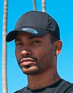 Gorra de algodón orgánico de perfil bajo