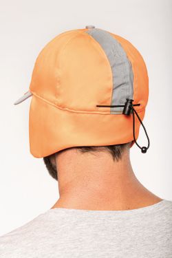 FLUORESCENT WINTER CAP 6 PANELS