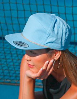 Casquette jockey avec galon coloré