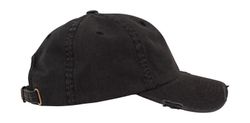Gorra de perfil bajo aspecto desgastado