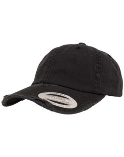 Gorra de perfil bajo aspecto desgastado