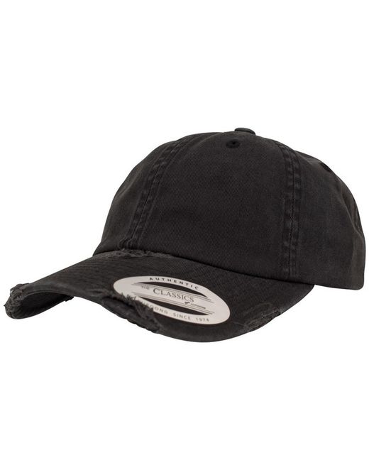 Gorra de perfil bajo aspecto desgastado
