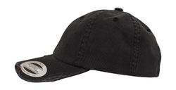 Gorra de perfil bajo aspecto desgastado