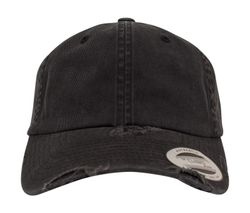 Gorra de perfil bajo aspecto desgastado