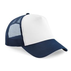 Gorra de rejilla ajustable en la parte posterior infantil