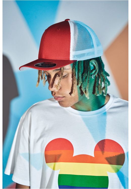 Casquette mesh bicolore