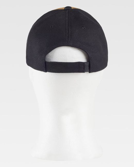 Gorra color Negro+Beige+Vaquero