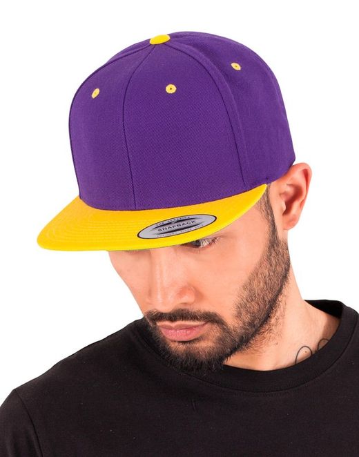 Cappellino snapback bicolore