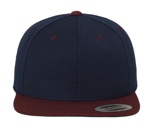 Cappellino snapback bicolore