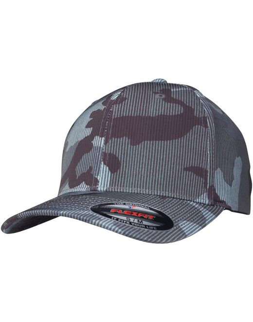 Gorra Flexfit camuflaje rallado
