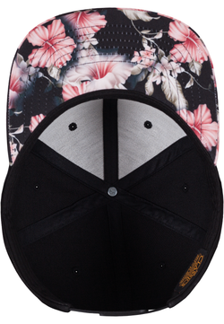 Casquette floral snapback