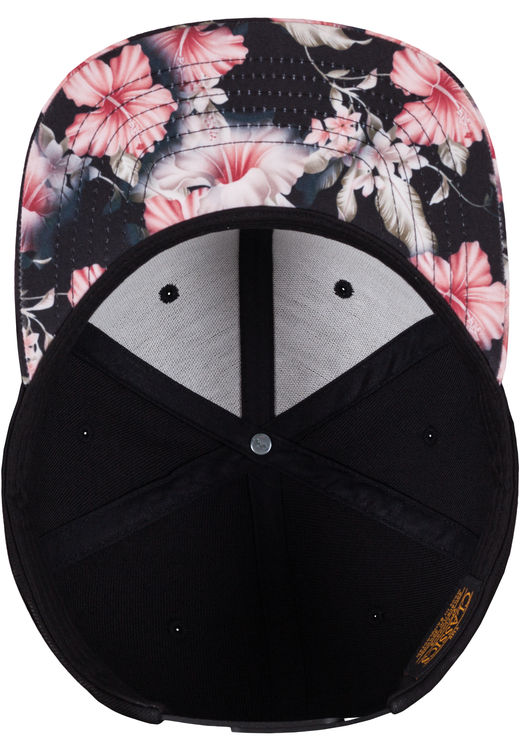 Casquette floral snapback