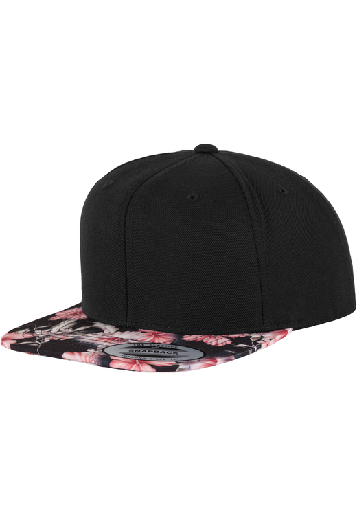 Casquette floral snapback